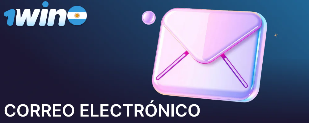 Póngase en contacto con el servicio de asistencia de 1win Argentina por correo electrónico